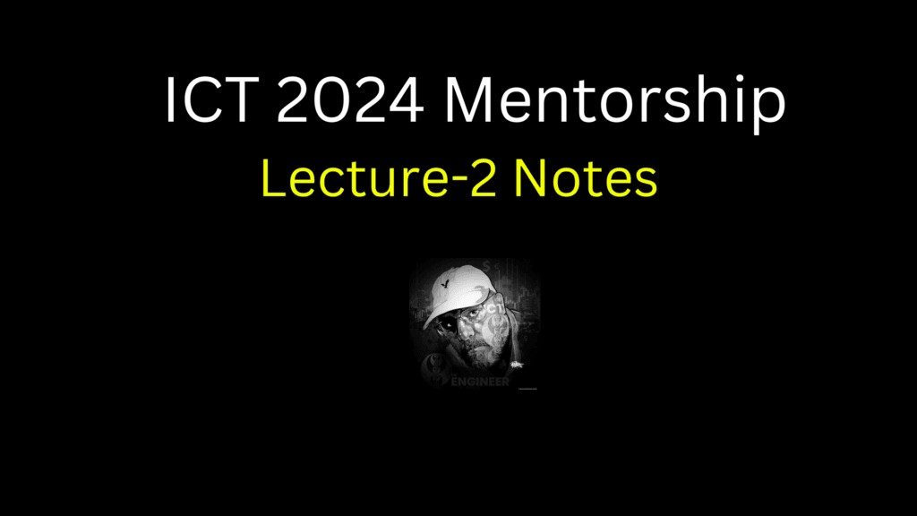 ICT-2024-Mentorship-notes